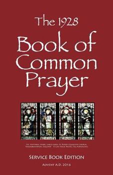 Paperback The 1928 Book of Common Prayer: Service Book Edition Book