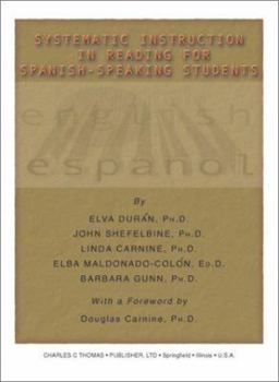 Hardcover Systematic Instruction in Reading for Spanish-Speaking Students Book