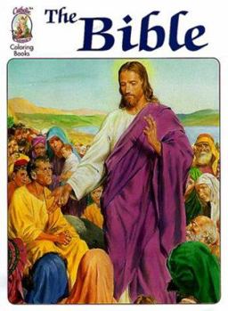 Paperback Bible Coloring Book