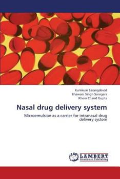 Paperback Nasal drug delivery system Book