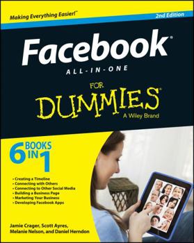 Paperback Facebook All-In-One for Dummies Book