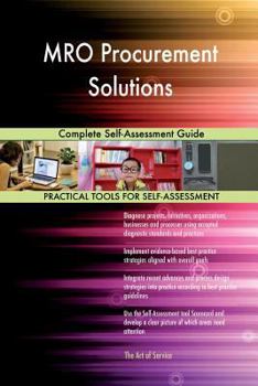Paperback MRO Procurement Solutions: Complete Self-Assessment Guide Book