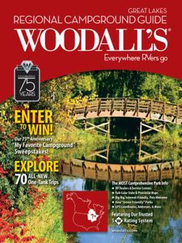 Paperback Woodall's 2011 Great Lakes Regional Campground Guide Book