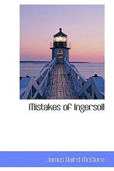 Hardcover Mistakes of Ingersoll Book