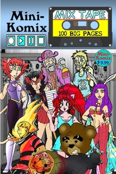 Paperback Mini-Komix: Mix Tape Book