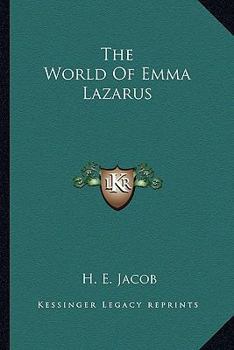 Paperback The World Of Emma Lazarus Book