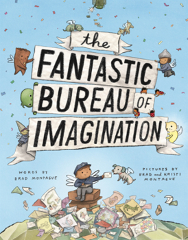 Library Binding Fantastic Bureau of Imagination Book