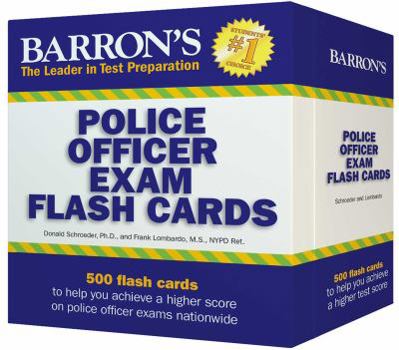 Cards Police Officer Exam Flash Cards Book