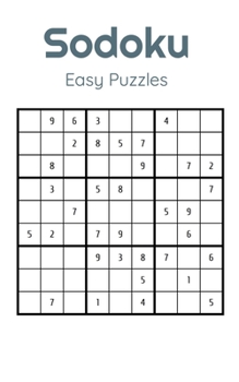 Paperback Sodoku: Easy Puzzles Book