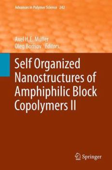 Paperback Self Organized Nanostructures of Amphiphilic Block Copolymers II Book