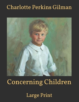 Paperback Concerning Children: Large Print Book