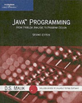 Paperback Java Programming: From Problem Analysis to Program Design, Second Edition Book