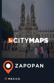 Paperback City Maps Zapopan Mexico Book