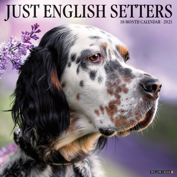 Calendar Just English Setters 2021 Wall Calendar (Dog Breed Calendar) Book