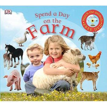 Hardcover Spend a Day on the Farm. Book