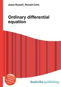 Paperback Ordinary Differential Equation Book