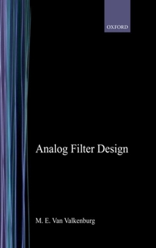 Hardcover Analog Filter Design Book