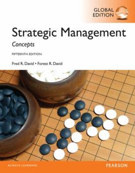 Paperback Strategic Management: Concepts, Global Edition Book