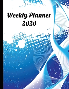 Weekly Planner 2020: 8.5x11 Inch Size Simple Two Page Spread For Staying on Track, Includes Pages for Important Dates And Notes