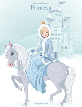 Paperback Livro para Colorir de Princesa 2 [Portuguese] Book