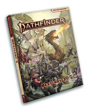 Hardcover Pathfinder RPG Bestiary 3 (P2) Book