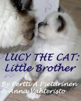 Paperback Lucy The Cat: Little Brother Book