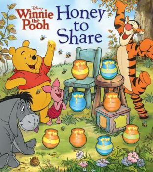 Hardcover Disney Winnie the Pooh Honey to Share Book