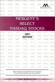 Paperback Mergent's Select Nasdaq Stocks 2001 Book