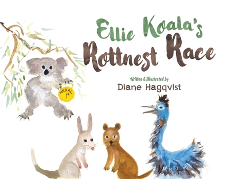 Paperback Ellie Koala's Rottnest Race Book