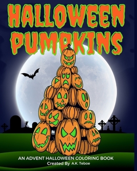 Paperback Halloween Pumpkins: Coloring Book