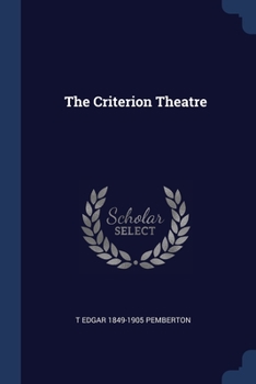 Paperback The Criterion Theatre Book