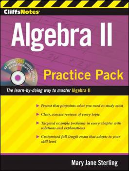 Paperback Algebra II Practice Pack [With CDROM] Book