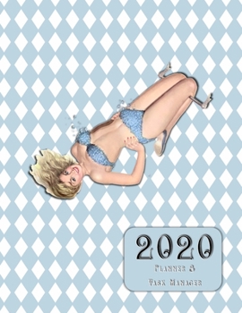 Paperback 2020 Planner & Task Manager: Ideal Gift For Women Entrepreneurs & Homemakers Feminine Diary With Additional Monthly Notes, Contacts, Password Logs Book