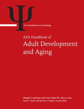 Hardcover APA Handbook of Adult Development and Aging: Volume 1 Book