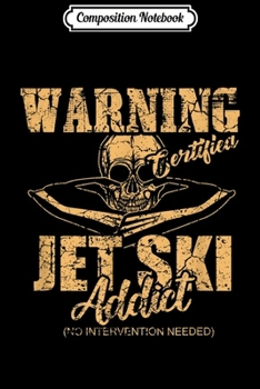 Composition Notebook: Jet Ski Funny Water Sports Jet Skiing Gift Journal/Notebook Blank Lined Ruled 6x9 100 Pages