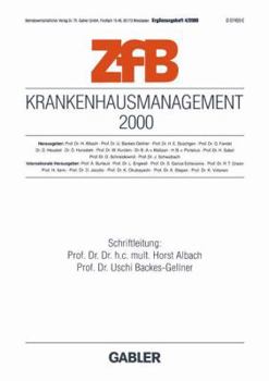 Paperback Krankenhausmanagement 2000 [German] Book