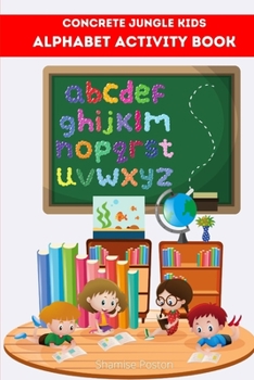 Paperback Concrete Jungle Kids Alphabet Activity Book
