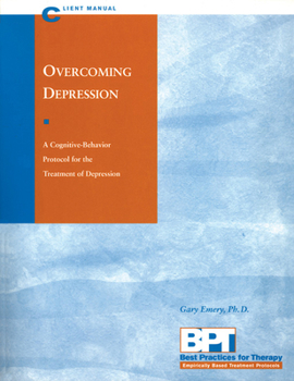 Paperback Overcoming Depression - Client Manual Book