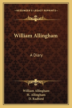 Paperback William Allingham: A Diary Book