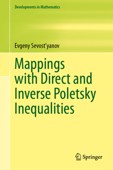 Hardcover Mappings with Direct and Inverse Poletsky Inequalities Book