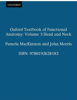 Paperback Oxford Textbook of Functional Anatomy Book