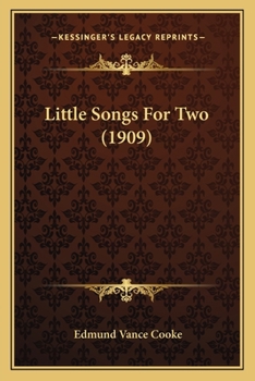 Paperback Little Songs For Two (1909) Book