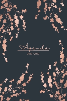 Agenda 2019 2020: Agenda Journalier et Agenda de Poche 2019 - 2020 Agenda Semainier et Calendrier Octobre 2019 à Décembre 2020 (French Edition)