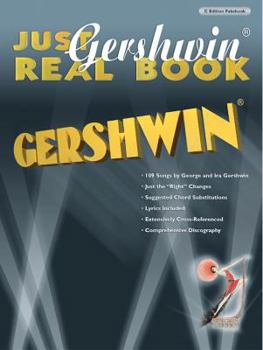 Paperback Just Gershwin Real Book: C Edition Fakebook Book
