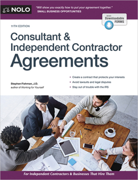 Paperback Consultant & Independent Contractor Agreements Book