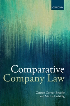 Hardcover Comparative Company Law Book