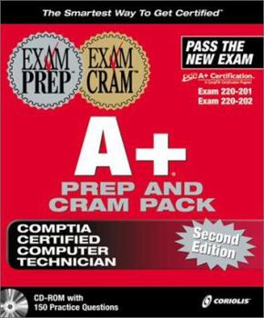 CD-ROM A+ Exam Prep and Cram Pack, 2nd Ed. (Exam: 220-201, 220-202) Book