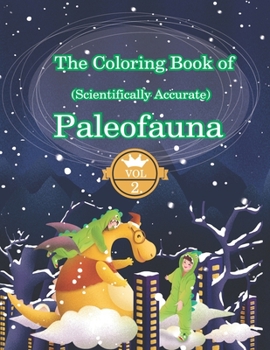 The Coloring Book of (Scientifically Accurate) Paleofauna: Prehistoric animals. Inside this book, you will find 50 illustrations of animals.