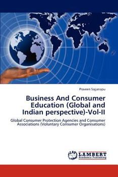 Paperback Business And Consumer Education (Global and Indian perspective)-Vol-II Book