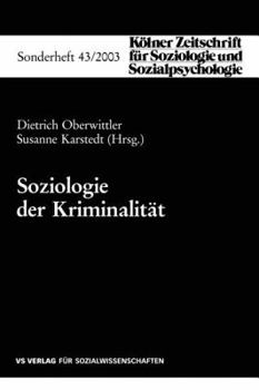 Paperback Soziologie Der Kriminalität [German] Book
